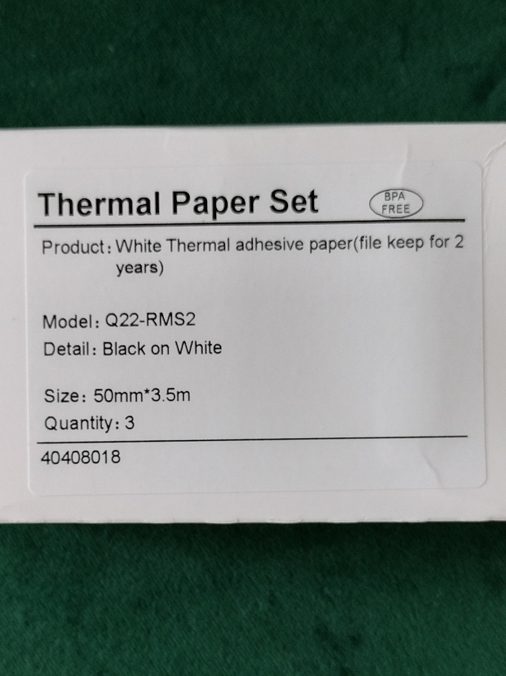 Phomemo White Printer Paper Label Paper - Picture 2 of 3